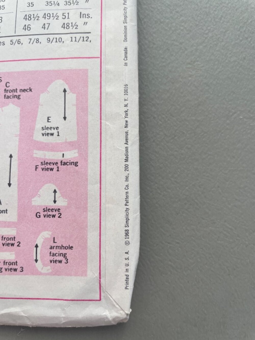 Vintage 60s Simplicity 7938 Sewing Pattern Size 9/10 Dresses In Two Lengths CUT - Picture 5 of 7
